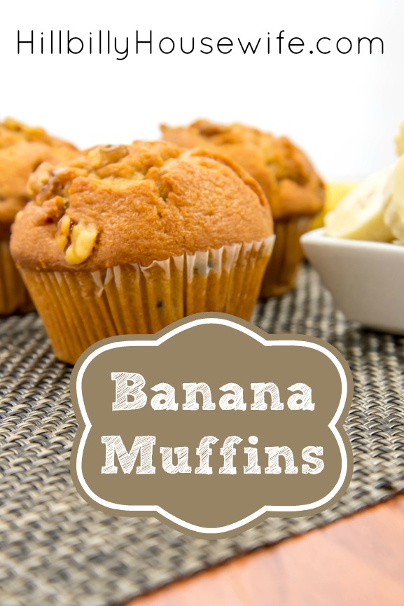 Homemade Banana Muffins