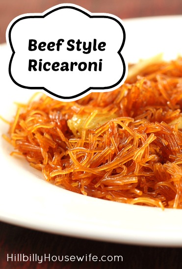 Plate of homemade Ricearoni 