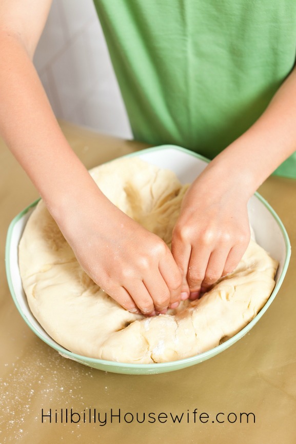 Kneading Bread Dough