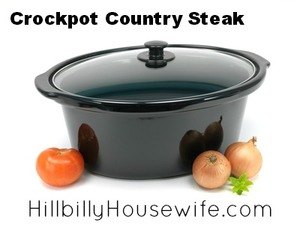 Crockpot Country Steak Recipe