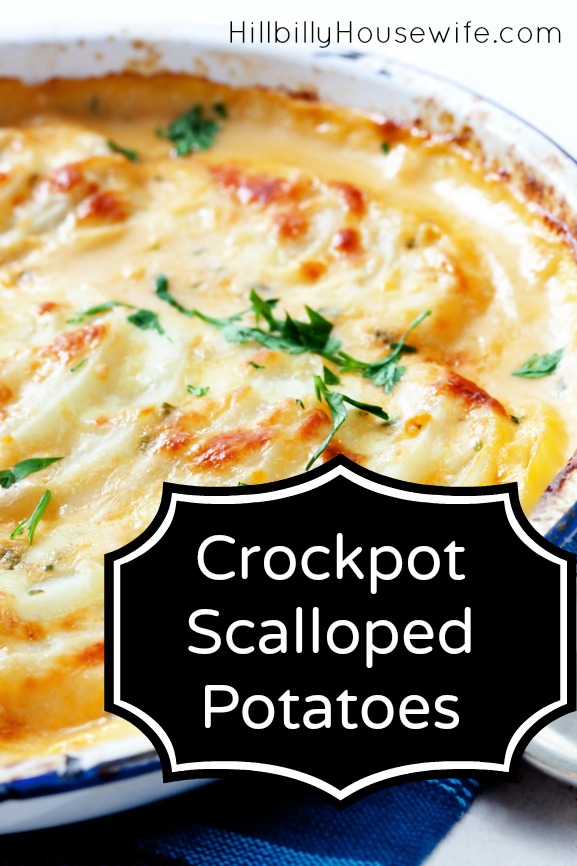 Scalloped Potatoes From the Crockpot