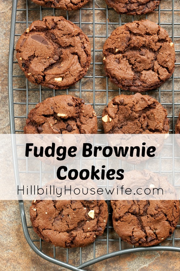 Fudge Brownie Cookies