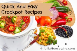 Simple Slow Cooker Recipes