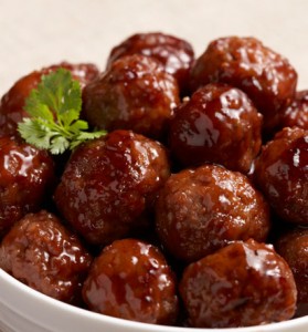 Glazed Meatballs