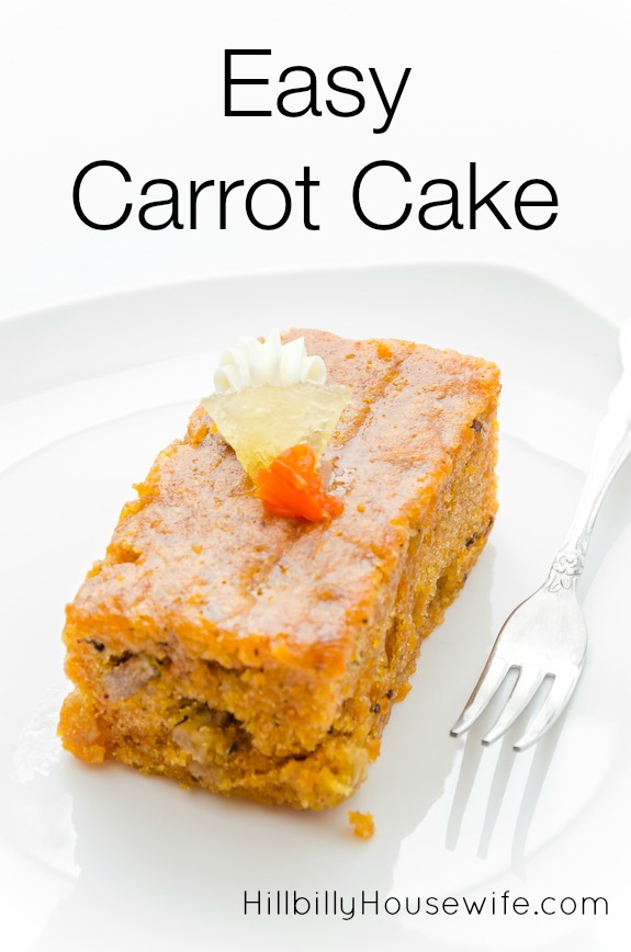 Simple Carrot Cake Recipe