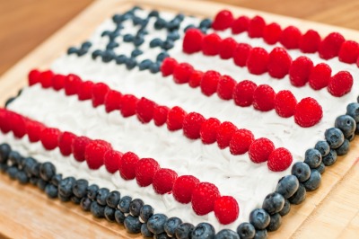 Flag Cake