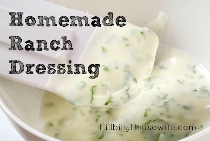 Quick and easy recipe for homemade ranch dressing. So much better than the stuff in the bottle. 