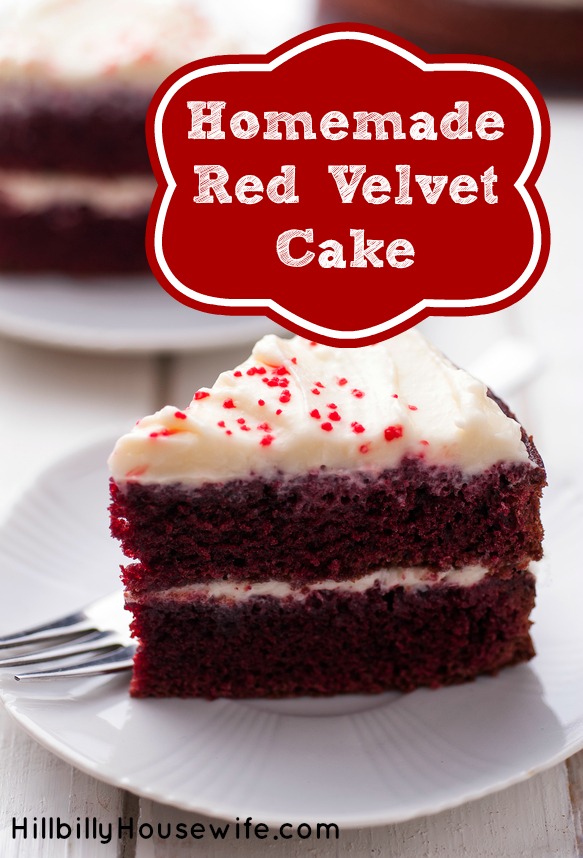 Slice of Red Velvet Cake