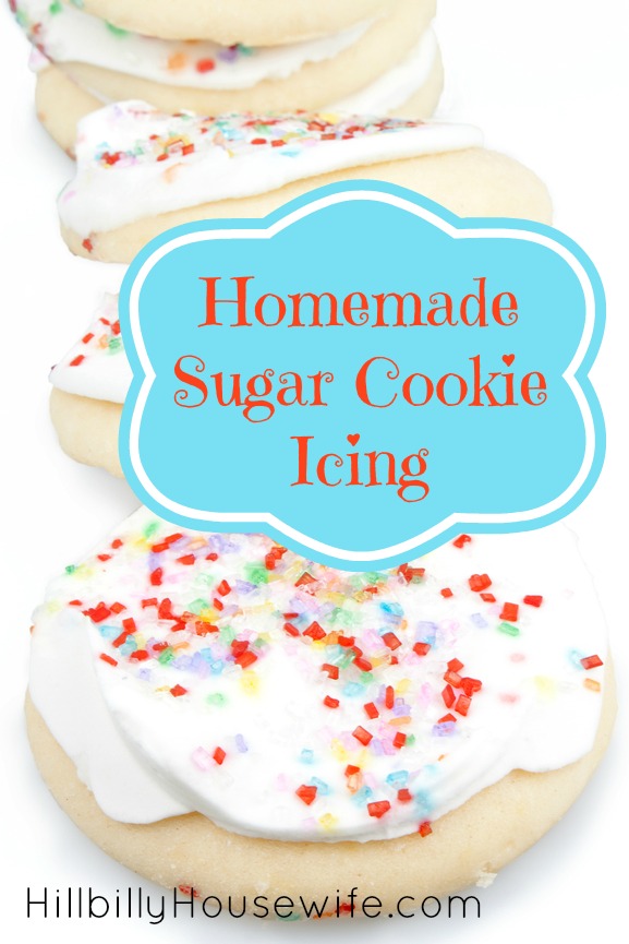 Simple Sugar Cookie Icing