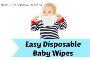 Easy Disposable Baby Wipes