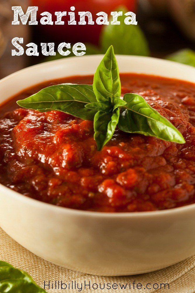 A simple recipe for homemade marinara sauce.