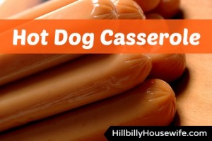 Hot Dog Casserole