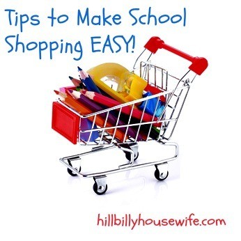 Tips to Make School Shopping Easy