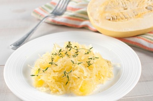 Healthy spaghetti squash dish