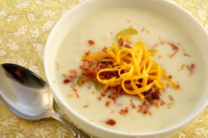 Slow Cooker Baked Potato Soup