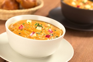 Sweet Potato and Apple Soup