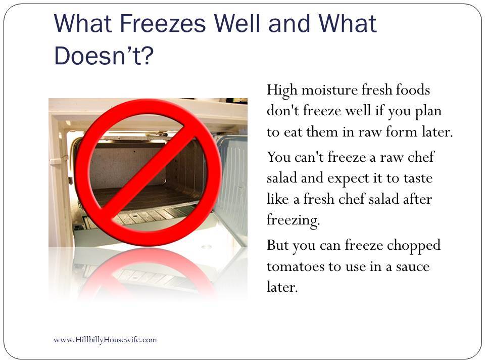 What Freeze's Well?