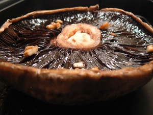 grilled portabello mushroom