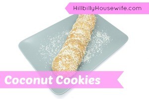 My favorite Coconut Cookie Recipe