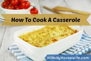 A simple casserole dish with cheese