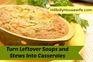 Turning Leftover Soups and Stews into Casseroles