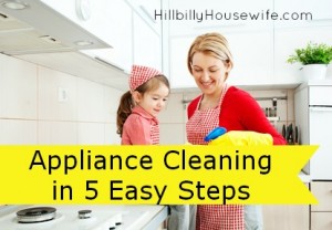 Cleaning your appliances in 5 easy steps