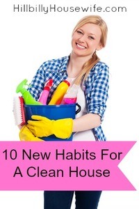 10 New Habits For A Clean House