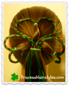 clover hairstyle