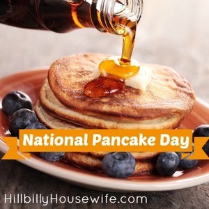 Stack of Pancakes for National Pancake Day