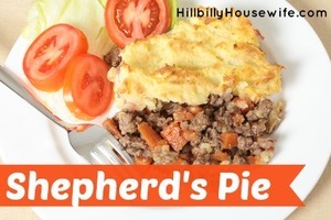 A plate of Shepherds Pie