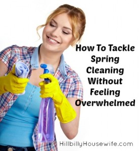 Tackle Spring Cleaning Without Getting Overwhelmed