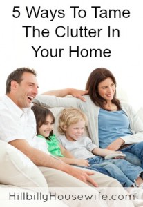 5 Ways To Tame The Clutter In Your Home 