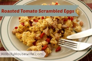 Scrambled Eggs with Tomato