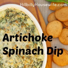 Hot Artichoke and Spinach Dip