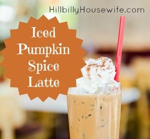 Iced Pumpkin Spiced Latte