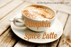 Cup of Homemade Pumpkin Spice Latte