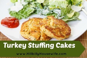 Stuffing Cakes with Turkey