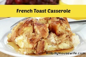 French Toast Casserole