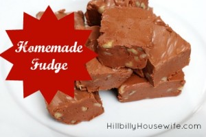 Homemade Fudge 