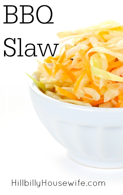 Bowl of Red Slaw or BBQ Slaw