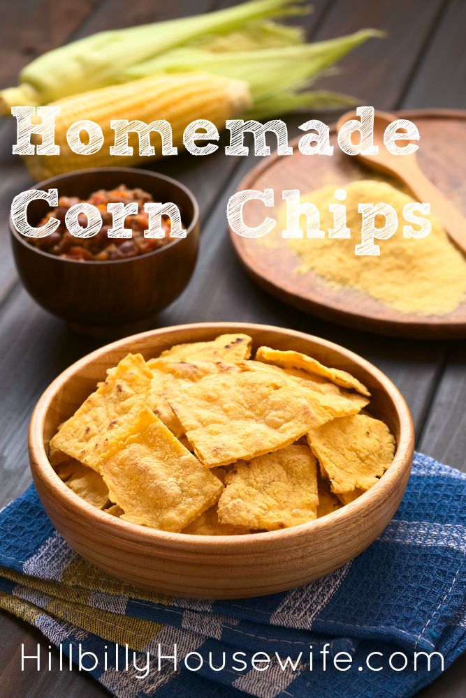 A simple recipe for making baked corn chips from tortillas. 