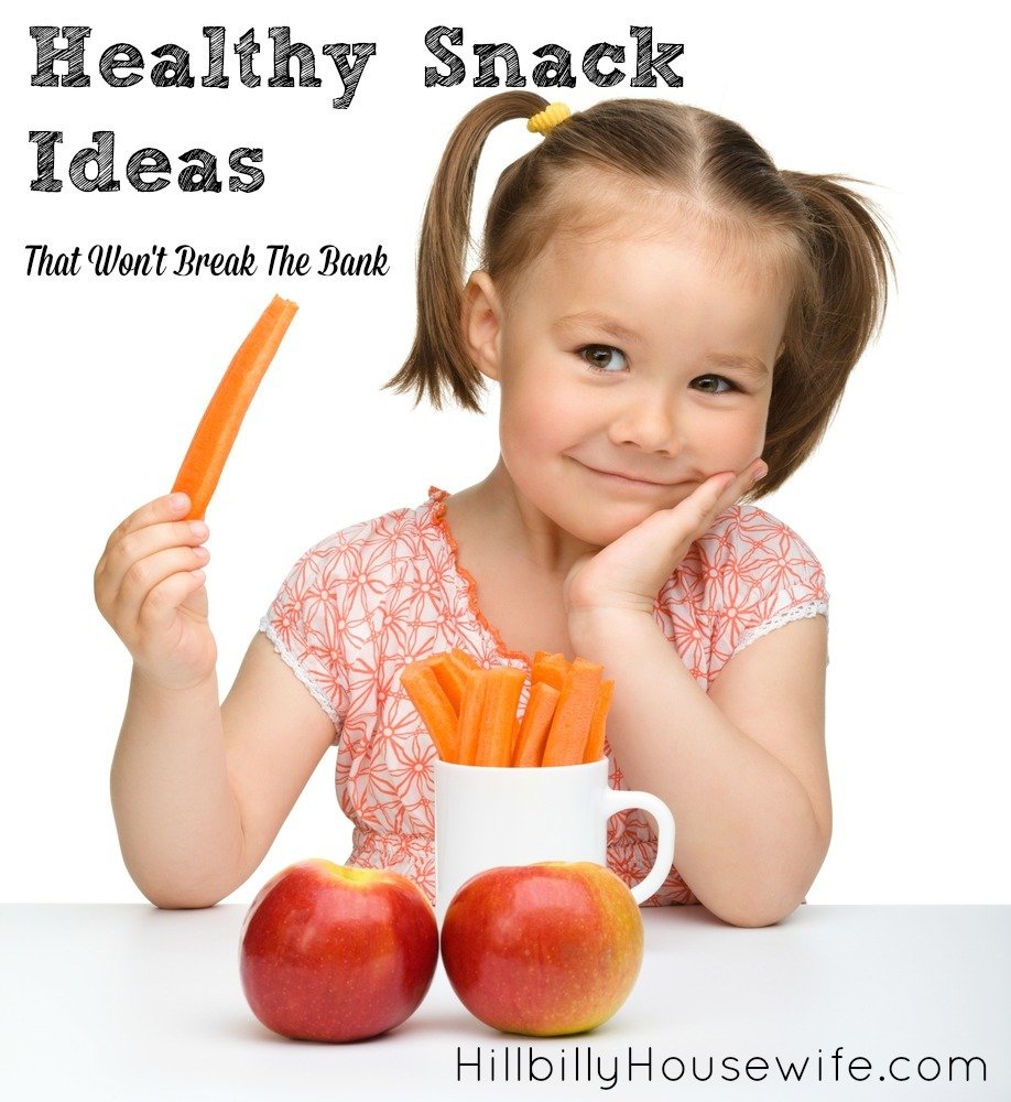 Great snack ideas for hungry kids. Good for you and your wallet. 