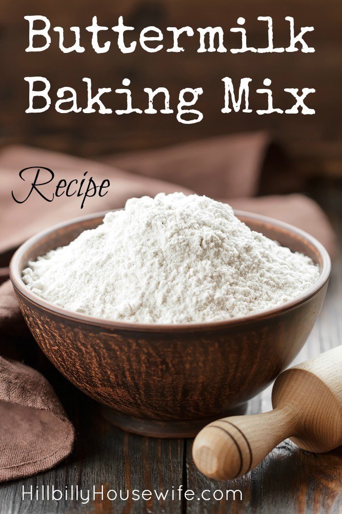 Baking Mix Recipe with Buttermilk to use instead of something like Bisquick.