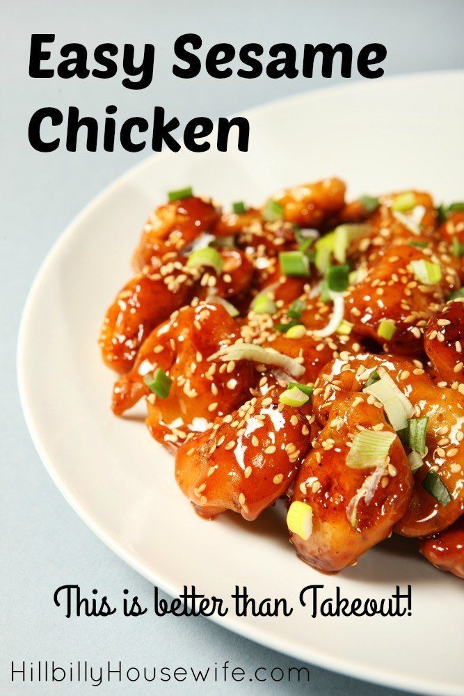 You'll be able to fix this homemade version of gluten free sesame chicken faster than you can order and pickup takeout. And it tastes better. 