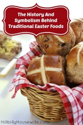 Basket of Hot Cross Buns