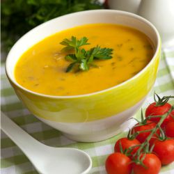 Sweet Potato and Tomato Soup that freezes well.