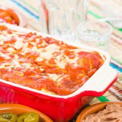 How to make beef enchiladas from scratch