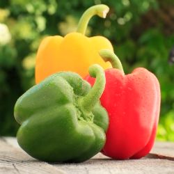 How to freeze peppers to use throughout the year.
