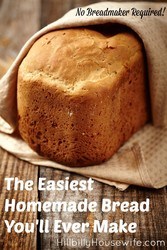 Here's how to bake homemade bread for your family.