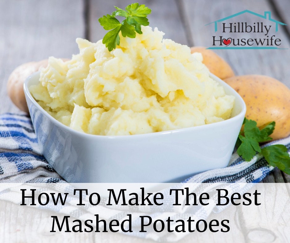 How to make real mashed potatoes from scratch 